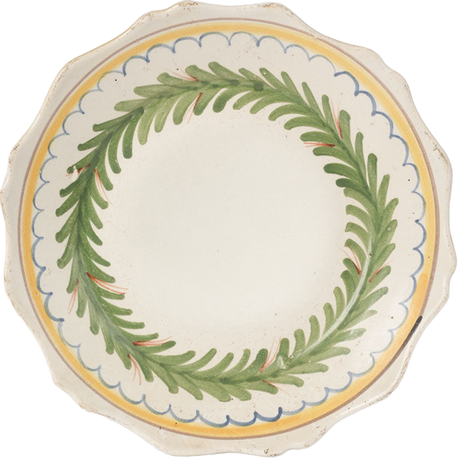Menu plate 1